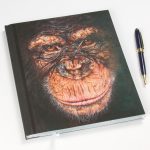 Chimpanzee Portrait 'Our Cousins Under Threat' Notebook
