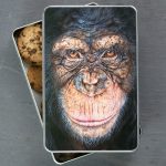 Our Cousins Under Threat - Chimpanzee Rectangular Tin